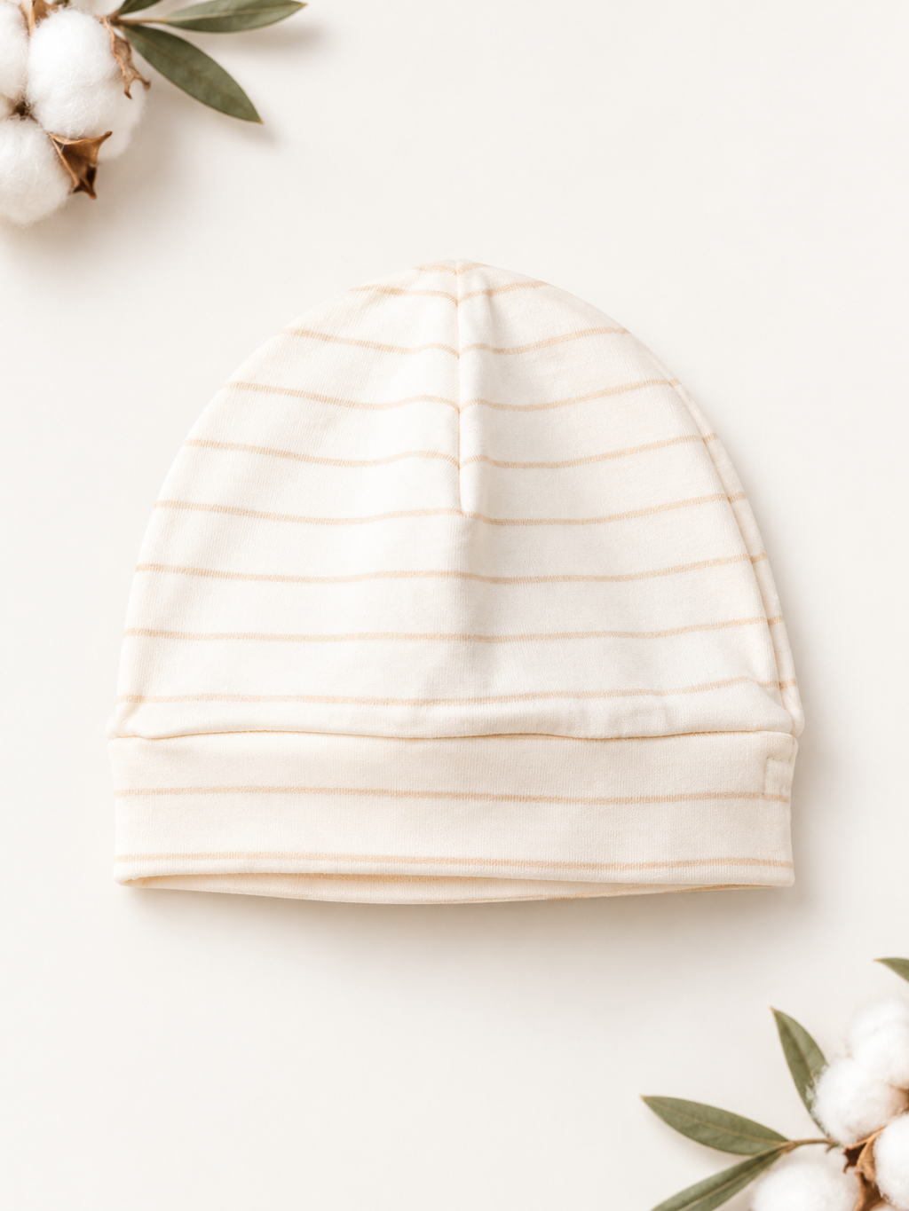 Little Moments 5'li %100 Organik Pamuk Yenidoğan Bebek Bere Seti – Unisex