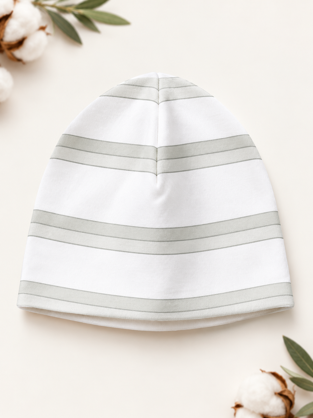 Little Moments 5'li %100 Organik Pamuk Yenidoğan Bebek Bere Seti – Unisex