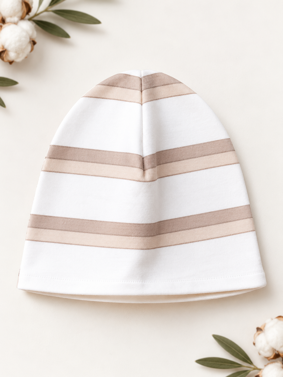 Little Moments 5'li %100 Organik Pamuk Yenidoğan Bebek Bere Seti – Unisex