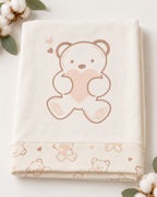 Teddy Bear GOTS Sertifikalı Organik Pamuk Yenidoğan 10'lu Hastane Çıkışı Seti