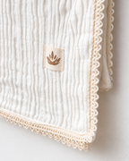 Soft Embrace %100 Organik Pamuk Müslin Bebek Örtüsü