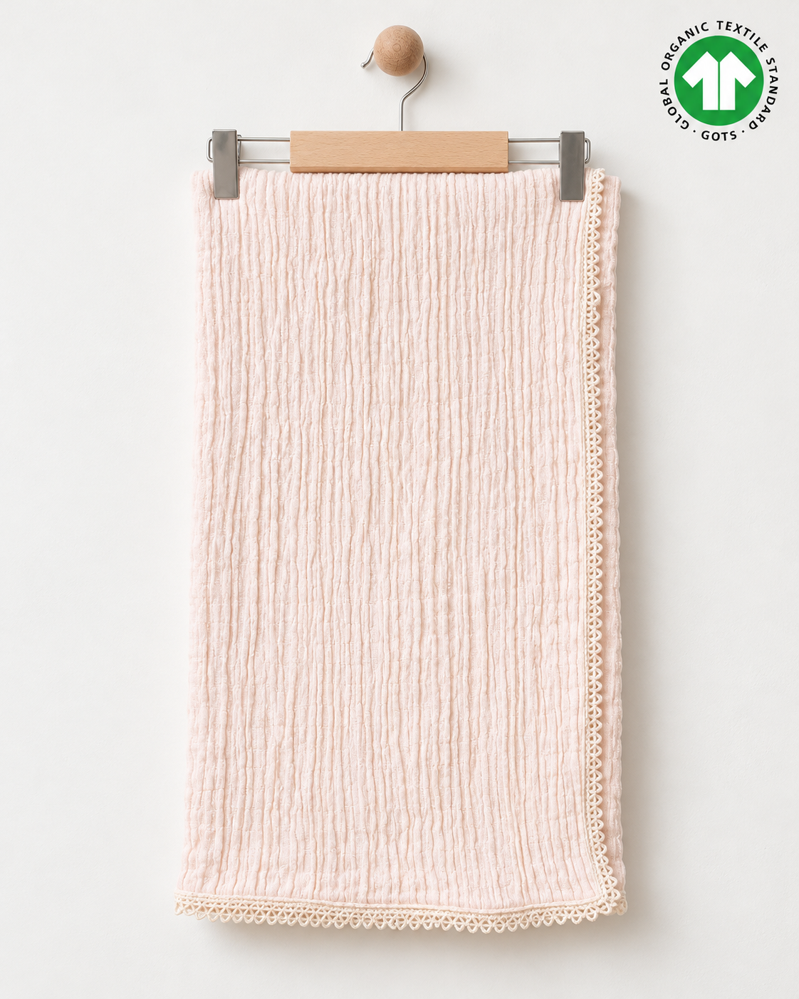 Soft Embrace %100 Organik Pamuk Müslin Bebek Örtüsü