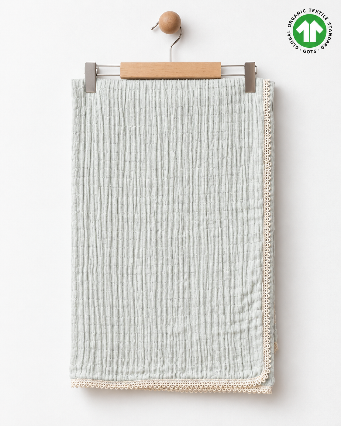 Soft Embrace %100 Organik Pamuk Müslin Bebek Örtüsü